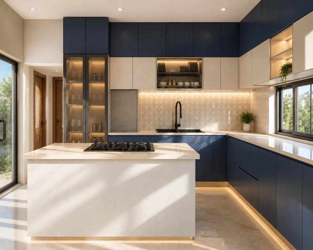 Modular Kitchen Interior in Malappuram Image 1