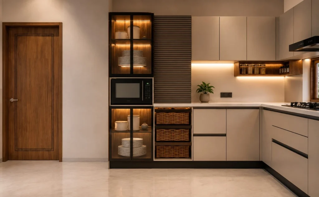 modular kitchen interior in Kannur